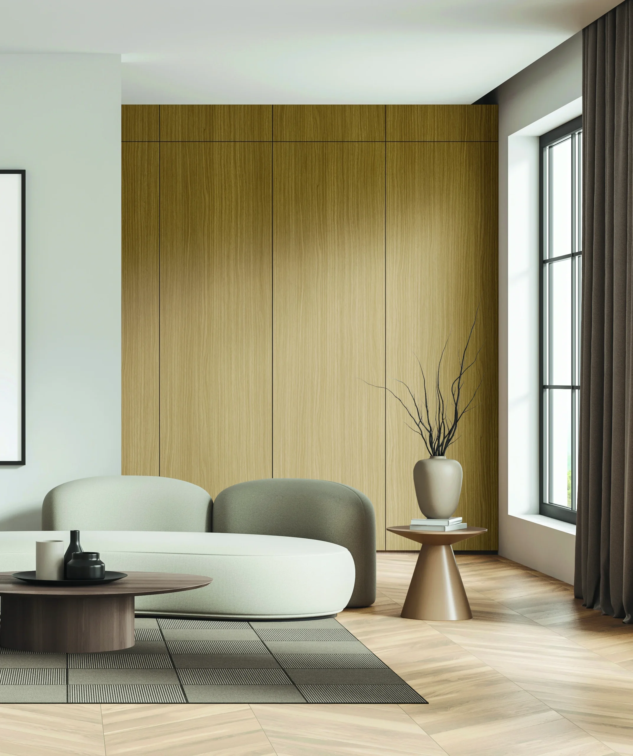 Natural Wood Kw060 Atificial Wood